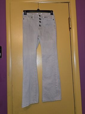 Jessica Simpson Tan Khakis Sydney Flare Pants